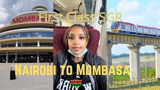 Nairobi to Mombasa in a First Class SGR Train [upl. by Fulmis521]