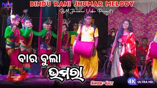 Baro Bula Bhamara Singer  Lily  Bindu Rani Jhumar Stage Program [upl. by Pammie]