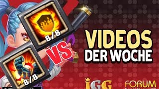 Erklärung der FlammenwacheSteinhaut und Danke an IGG   Castle Clash [upl. by Janos]