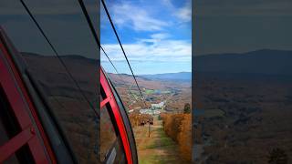 😍Beautiful Fall🍂🍁Gondola Ride Stowe Vermont vermont gondolaride fallfoliage [upl. by Cirilla]