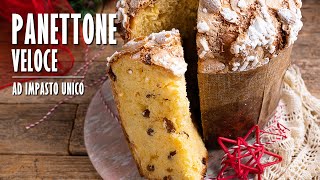 PANETTONE A IMPASTO UNICO fatto in casa  Marianna Pascarella [upl. by Christel509]