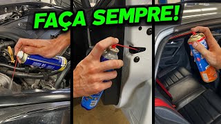 3 PRODUTOS QUE NÃO PODEM FALTAR NA REVISÃO DO SEU CARRO  Faça sempre o uso deles [upl. by Cope]