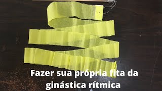 Fazer Sua Própria Fita da Ginástica Rítmica [upl. by Osterhus]