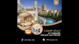 Comp Stay at Caesars Palace Las Vegas [upl. by Ahsenad348]