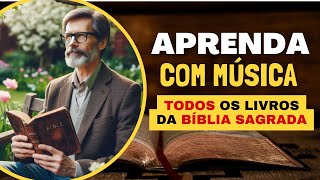 Aprenda TODOS os Livros da Bíblia CANTANDO 🎵  Música Bíblica para Crianças e Adultos [upl. by Akaya]