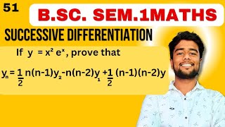 If y x2 ex show that yn 12 nn1y2 nn2y1 12n1n2  nth derivative of x2 ex [upl. by Arabrab]