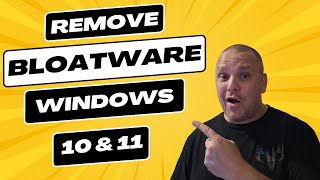 How to remove Bloatware from Windows 10 amp Windows 11  OampO App Buster [upl. by Yhtrod]