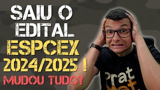 SAIU O EDITAL DA ESPCEX 2024 [upl. by Palgrave]