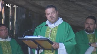 Messe de 10h à Lourdes du 8 juillet 2024 [upl. by Genie]