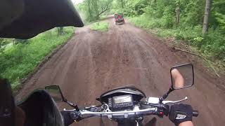 2017 drz400sm Off Roading [upl. by Fullerton]