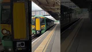 Class 377 going through FarehamFarehamSouthern [upl. by Singh]