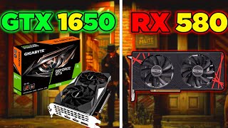 RX 580 2048SP VS GTX 1650 2024 ULTRA gtx1650 rx580 GTX1650VSRX580 [upl. by Oettam895]