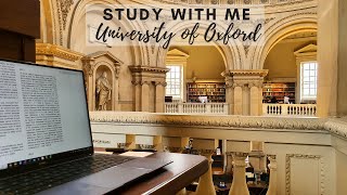 STUDY WITH ME Livestream at University of Oxford Library  RadCliffe Camera  1 Hour Study Session [upl. by Tarryn]