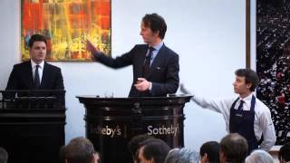 Pursuit of Quality Drives Sothebys London Contemporary Art Evening Auction to £758 Million [upl. by Sert]