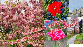 BOTANICAL GARDEN CHRISTCHURCH NEW ZEALAND 🇳🇿 [upl. by Attiuqaj]