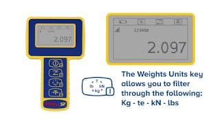 Load cell display  The new SWHHP Wireless Handheld  Monitor up to four load cells [upl. by Haelam]