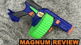 Dart Zone Magnum Superdrum REVIEW  Best blaster of 2016  Walcom S7 [upl. by Amaris]