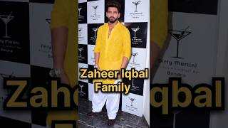 Zaheer Iqbal Family zaheeriqbal sonakshisinha viral hindiserialgossips [upl. by Anelle]