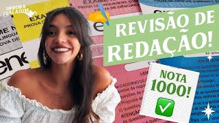 REVISÃO DE REDAÇÃO PARA O ENEM 2023 Débora Aladim [upl. by Yewed]