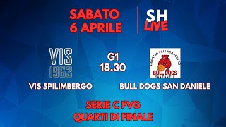 Basket Vis Spilimbergo  Bull Dogs San Daniele [upl. by Kcim358]