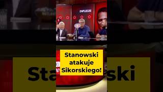 🟡Stanowski atakuje Sikorskiego KanalZeroPL sikorski wybory2025 [upl. by Ennasil]