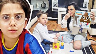 EFE VE EMİR İLE ANNESİZ BİR GÜN VLOG  TUBİ BAKICI OLDU [upl. by Angelica813]