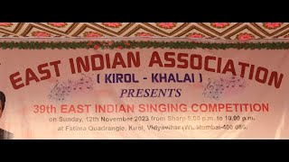 39th East Indian Singing Competition KirolKhalai 2023 [upl. by Tini]