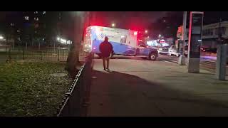 BronxCare EMS Responding To An On Scene Of A Call On Webster Ave In Clearmont The Bronx NYC [upl. by Anahcra]