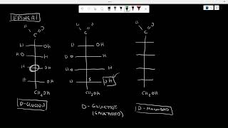 Enantiomero vs Epimero vs Anomero MonosaccaridiBIOCHIMICA [upl. by Ihtraa706]