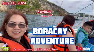 ISLAND HOPPING ADVENTURE  BORACAY PHILIPPINES june 2024 [upl. by Yuji359]