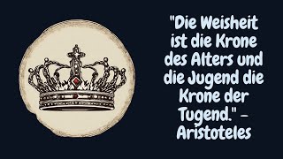 36 zeitlose Zitate von Aristoteles die dein Leben inspirieren 🌟 [upl. by Nahpos]