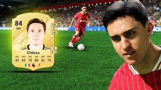 IS HE WORTH IT 84 CHIESA PLAYER REVIEW  EA FC 25 ULTIMATE TEAM [upl. by Queenie909]