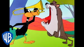 Looney Tunes  Daffy vs Taz  Classic Cartoon  WB Kids [upl. by Adnawahs]