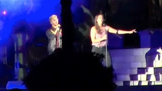 Angie Keilhauer Jordan Fisher perform quotHappily Ever Afterquot theme live at Walt Disney World [upl. by Halley]