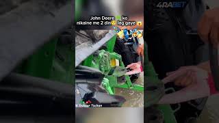 John Deere 💚 ko nikalna hua mushkil 🥺trending shorts youtubeshorts [upl. by Jeffy38]