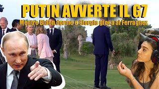 PUTIN AVVERTE IL G7 [upl. by Oinigih]