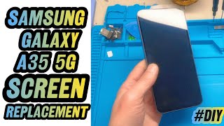 Samsung Galaxy A35 5G Screen Replacement  Full Display DIY [upl. by Gnim969]