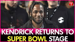 Kendrick Lamar to Headline 2025 Super Bowl Halftime [upl. by Ydnic]