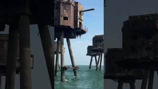 Boat trip Whitstable harbour to the Maunsell Forts sigurrós history dayout adventure [upl. by Arekat]