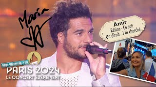 Amir  Medley Rétine  Ce soir  On dirait  Jai cherché Concert 2023 [upl. by Natsirt]