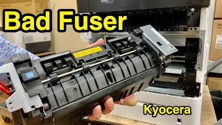 How to replace fuser on Kyocera printers  Error Code C6000 C6020 C6030 C6300 C6400 C6600 [upl. by Ydnih849]