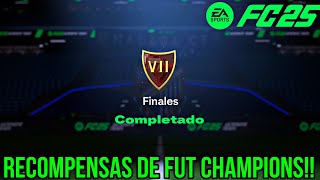 RECOMPENSAS DE FUT CHAMPIONS RANGO 7 FC 25 [upl. by Nilhsa933]