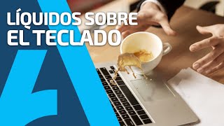 ¿Qué hacer cuando se moja el teclado de tu portátil Recomendaciones  ABCtechnology [upl. by Primaveria518]