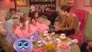 Sophia Grace amp Rosie Do Tea with Justin Bieber [upl. by Frazer883]