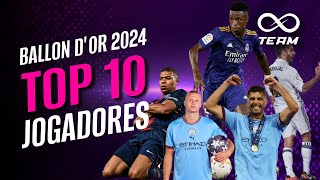 Top 10 Eleitos Bola de Ouro FIFA 20232024 🏆  Quem Merece o Prêmio [upl. by Ayrotal]