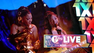 Chloe x Halle  Ungodly Hour 1Xtra Live 2020 [upl. by Eelarac]