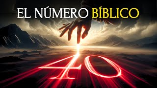 ¿ES EL NÚMERO 40 EL MÁS PODEROSO DE LA BIBLIA  Te Cuento el SECRETO [upl. by Adelaida]