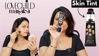 LoveChild by Masaba Skip Everything Serum Skin Tint  nonsponsered Monica India [upl. by Yakcm525]