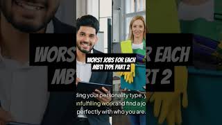 Worst Jobs for Each MyersBriggs Personality Type part 2 personalitytypes mbti entj [upl. by Shae]