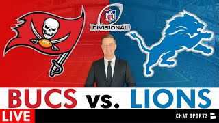 Buccaneers vs Lions Live Streaming Scoreboard PlayByPlay NFL Playoffs 49ers Report Watch Party [upl. by Aynodal]